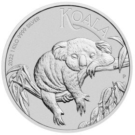 1KG, Australian, 2022, Silver - Koala, reverse