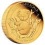 5 oz, Australian, 2021, Gold - Koala, reverse side view
