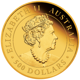 5 oz, Australian, 2020, Gold - Koala, obverse