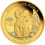 1/4 oz, Australian, 2017, Gold - Koala, reverse
