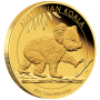 1/4 oz, Australian, 2016, Gold - Koala, reverse side view