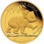 1/4 oz, Australian, 2016, Gold - Koala, reverse