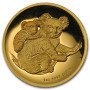 1 oz, Australia, 2008, Gold - Koala, reverse