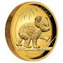 1 oz, Australia, 2016, Gold - Koala, reverse side view