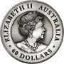 2kg, Australia, 2019, Silver -  Kangaroo obverse