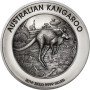 2kg, Australia, 2019, Silver -  Kangaroo, reverse