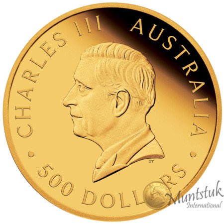 5 oz, Australia, 2025, Gold - Koala, obverse