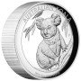 5 oz, Australia, 2019, Silver - Koala, reverse side view