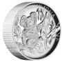 5 oz, Australia, 2013, Silver- Koala, reverse side view