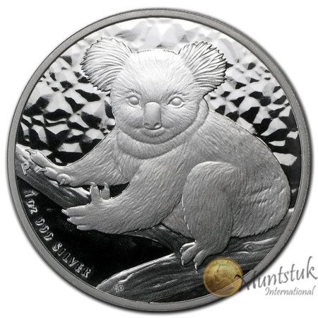 1 oz, Australia, 2009, Silver - Koala, reverse