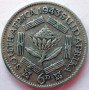 SixPence, South Africa, 1943, Silver