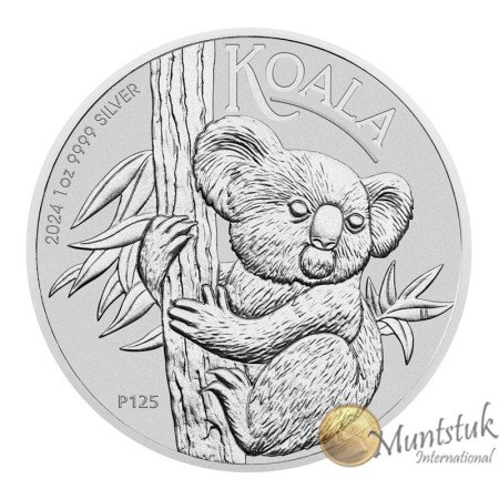 1 oz, Australia, 2024, Silver - Koala, reverse