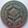 SixPence, South Africa, 1945, Silver