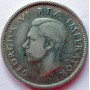 SixPence, South Africa, 1945, Silver