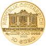 1/2 oz, Austria, 2023, Gold - Vienna Philharmonic, reverse