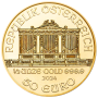 1/2 oz, Austria, 2024, Gold - Vienna Philharmonic, reverse