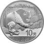 10 Yuan, China, 2016, Silver - Panda, reverse