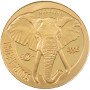 1996 1 oz Natura Gold Elephant Obverse