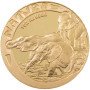 1996 1 oz Natura Gold Elephant Reverse