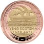 2 Pounds, UK, 2023, Gold, The Centenary of Flying Scotsman, Obverse