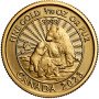 1/10 oz, Canada, 2023, 5 Dollards, Gold, Polar Bear and Cubs obverse