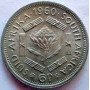 SixPence, South Africa, 1960, Silver