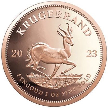 1 oz, South Africa, 2023, Gold - Krugerrand reverse