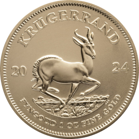 1 oz, South Africa, 2024, Gold - Krugerrand reverse