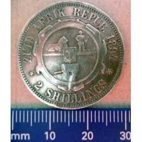 2 Shillings, Zuid-Afrikaansche Republiek, 1894
