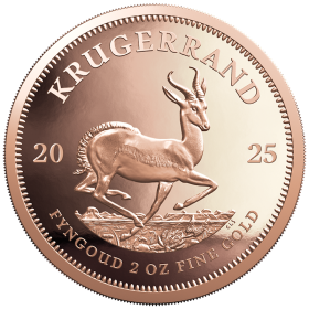 2 oz, South Africa, 2024, Gold - Krugerrand revere
