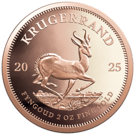 2 oz, South Africa, 2024, Gold - Krugerrand revere