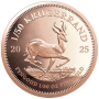 1/50 oz, South Africa, 2025, Gold - Krugerrand reverse