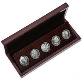 South Africa, 2023,  Silver, Natura - Big Five II(Coin Set)