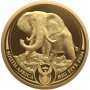 1/4 oz, South Africa, 2024, Gold, Big Five III - Elephant obverse