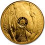 1/4 oz, South Africa, 2024, Gold, Big Five III - Elephant reverse
