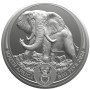 5 oz, South Africa, 2024, Silver, Big Five III - Elephant Obverse