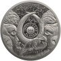 1 oz, South Africa, 2023, Platinum, Big Five II - Buffalo, Reverse