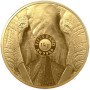 1kg, South Africa, 2021, Gold, Big Five II - Elephant, reverse
