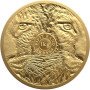 1kg, South Africa, 2023, Gold, Big Five II - Leopard, reverse