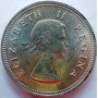 Two Shillings, South Africa, 1953, Silver