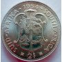 Two Shillings, South Africa, 1954, Silver