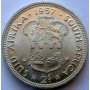 Two Shillings, South Africa, 1957, Silver
