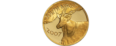 2007 Natura Gold Eland Coin – Giants of Africa Series