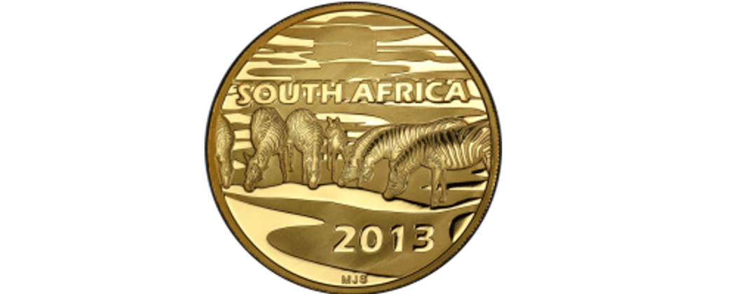 2013 Natura Gold Coins – Zebra (Nature’s Families)