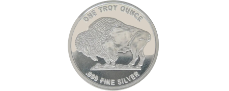 Silver American Buffalo
