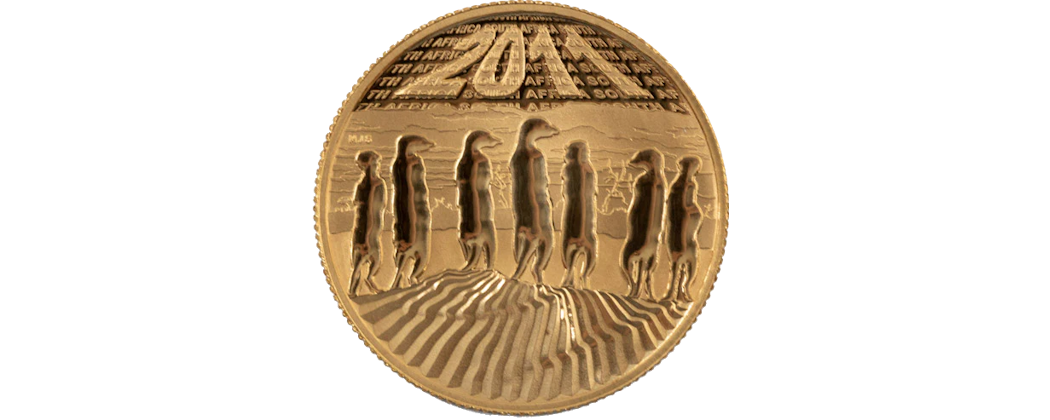 2011 Natura Gold Coins – Meerkat (Nature’s Families)