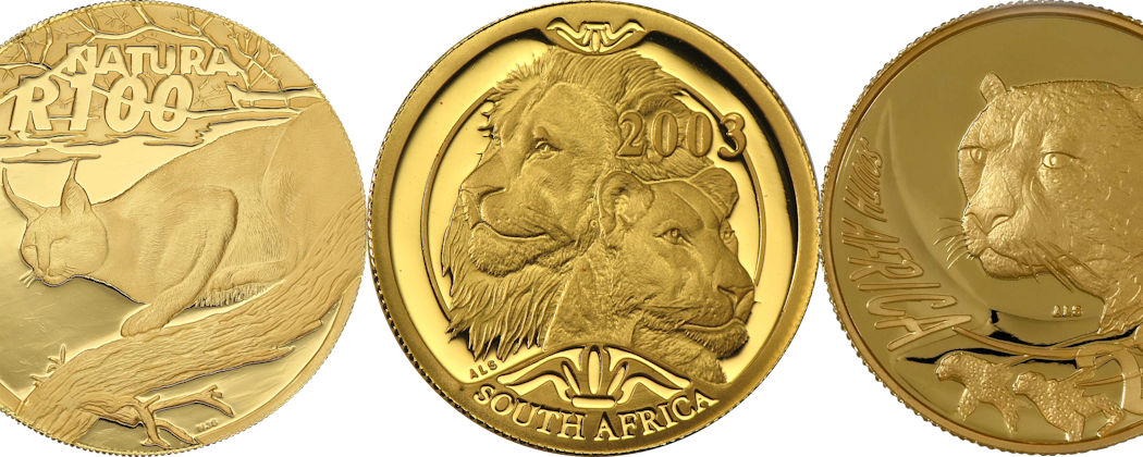 Natura Gold Coin – Wild Cats of Africa Series(2002-2004)