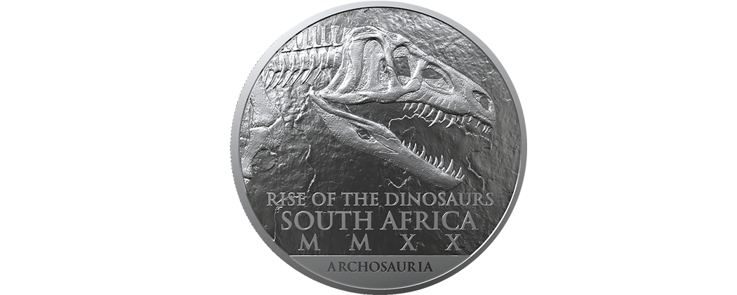 2020 Natura Gold Coins – Palaeontology: Archosauria Prestige